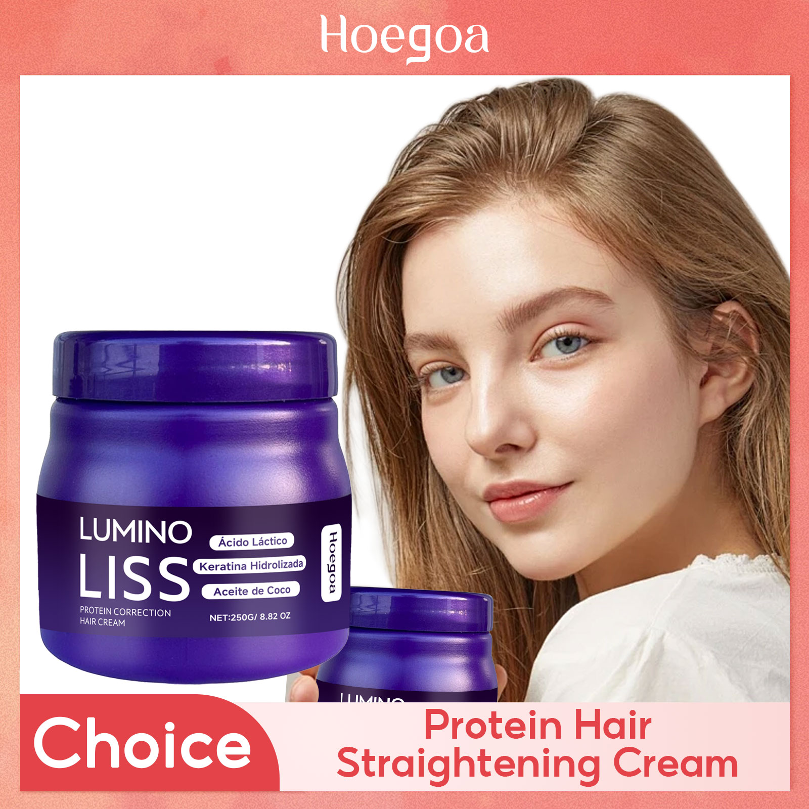Hair Care Korean Products - 250 g Keratin-Glättungs-Haarmaske, Wiederherstellung des Haares,