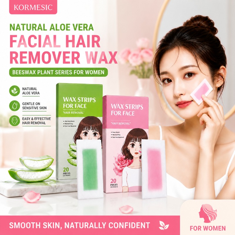 Hair Care Honey - Aloe-Pflanzen-Serie Gesichts-Enthaarungswachs Sanfte Hautpflege Haarentfernungscreme für
