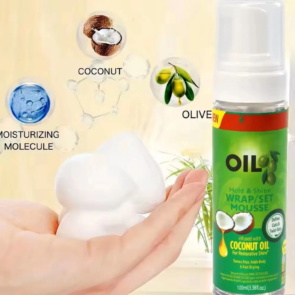 Hair Care China - 100ml Olivenöl Locken-Mousse für Frauen Starker