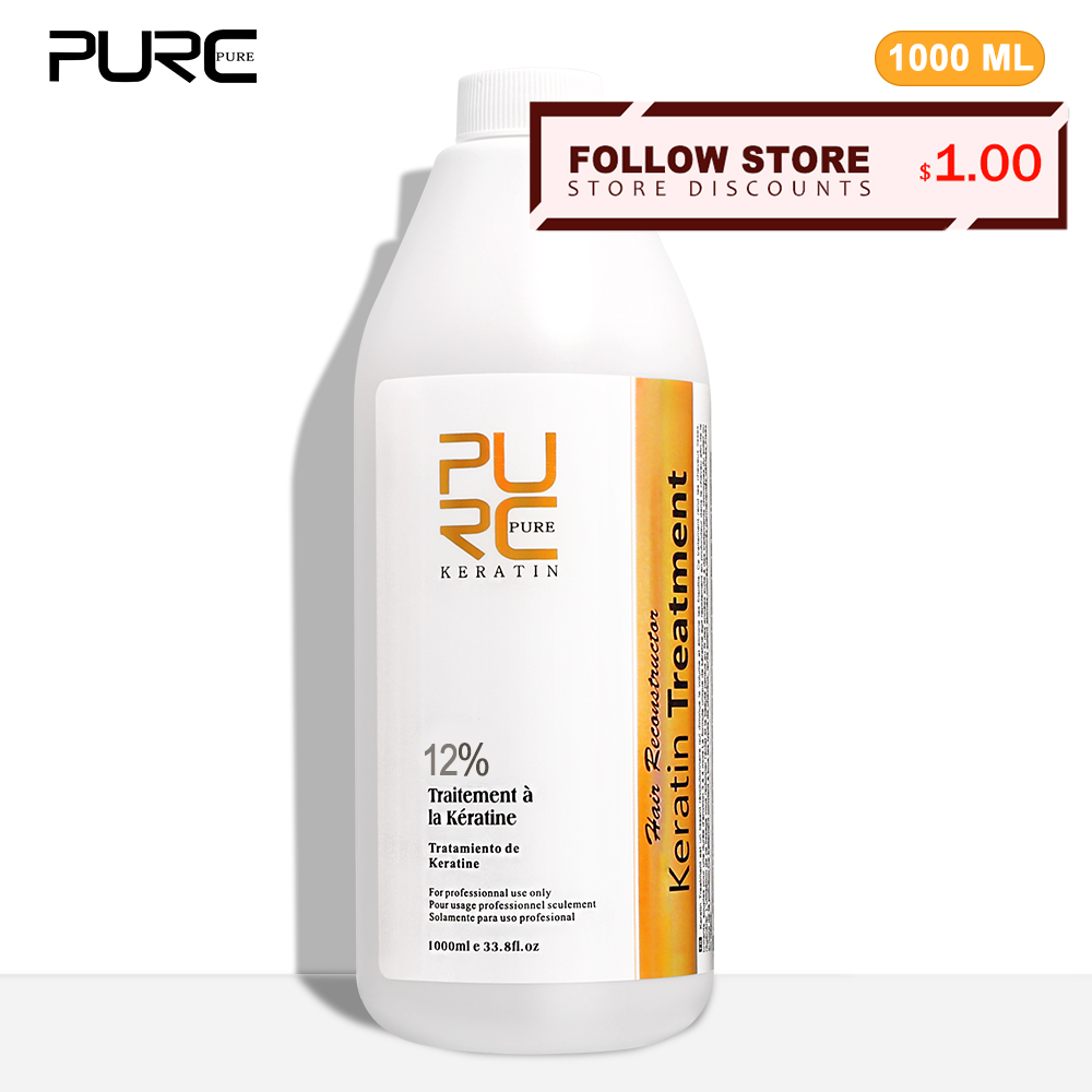 Hair Care With Protein - PURC 12 % Keratin, glättende Haarbehandlung,