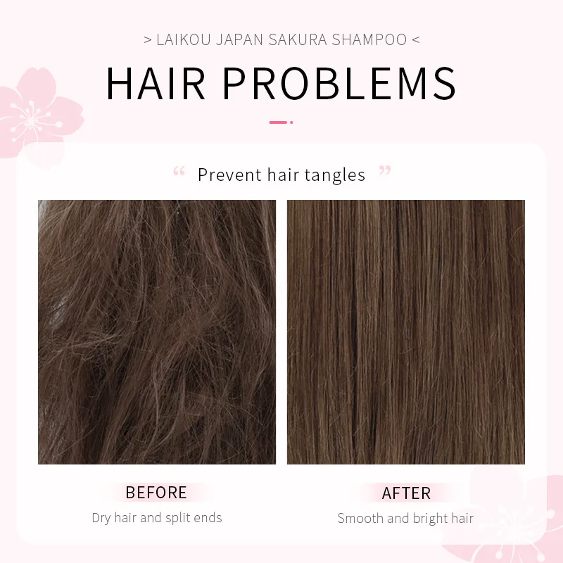 LAIKOU Japan Sakura Shampoo Re – Hair Care Korean Products Bewertung und Preis