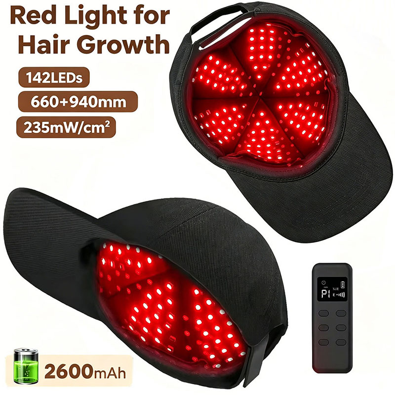 LED-Rotlichttherapie-Mütze für – Hair Care With Protein Bewertung und Preis