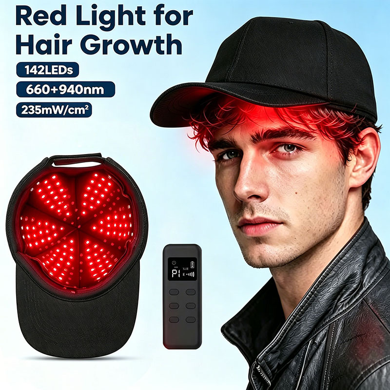 LED-Rotlichttherapie-Mütze für – Hair Care With Protein Bewertung und Preis