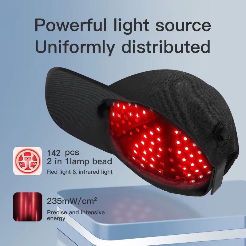 LED-Rotlichttherapie-Mütze für – Hair Care With Protein Bewertung und Preis