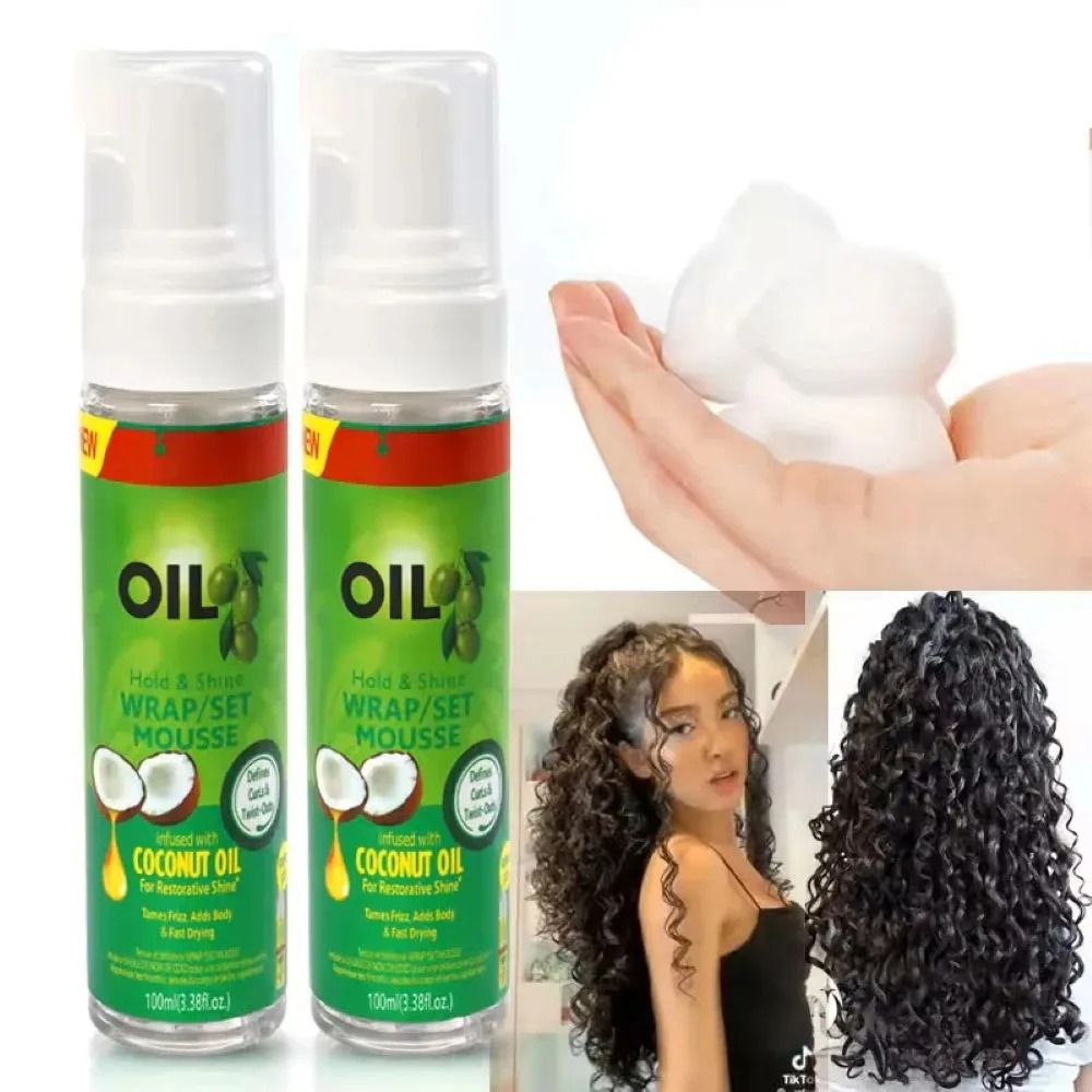 100ml Olivenöl Locken-Mousse f – Hair Care China Bewertung und Preis