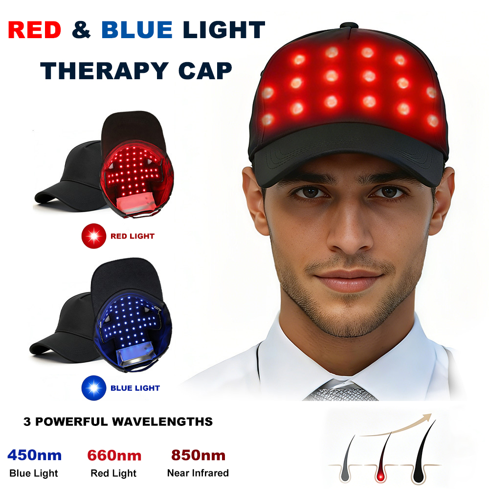 LED-Haarpflegekappe mit rotem  – Hair Care With Protein Bewertung und Preis
