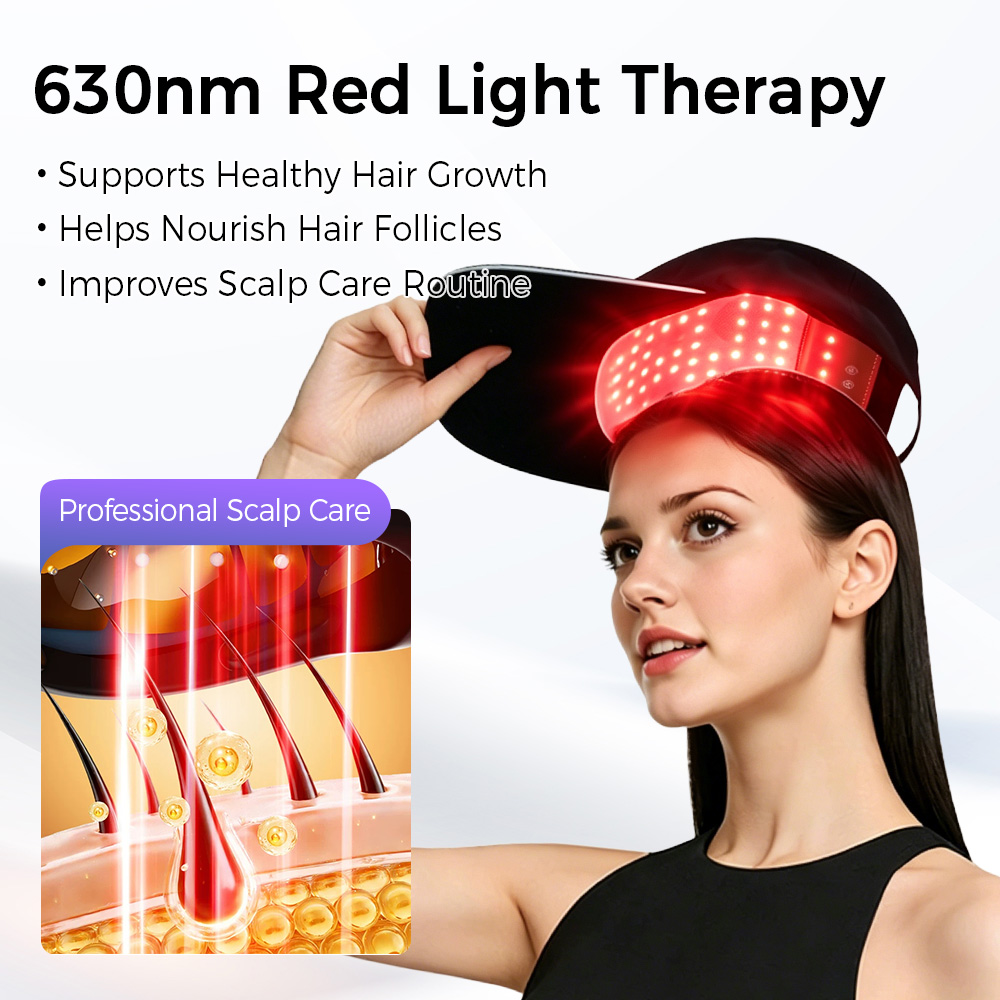 LED-Haarwuchskappe mit Rot-Bla – Hair Care With Protein Bewertung und Preis